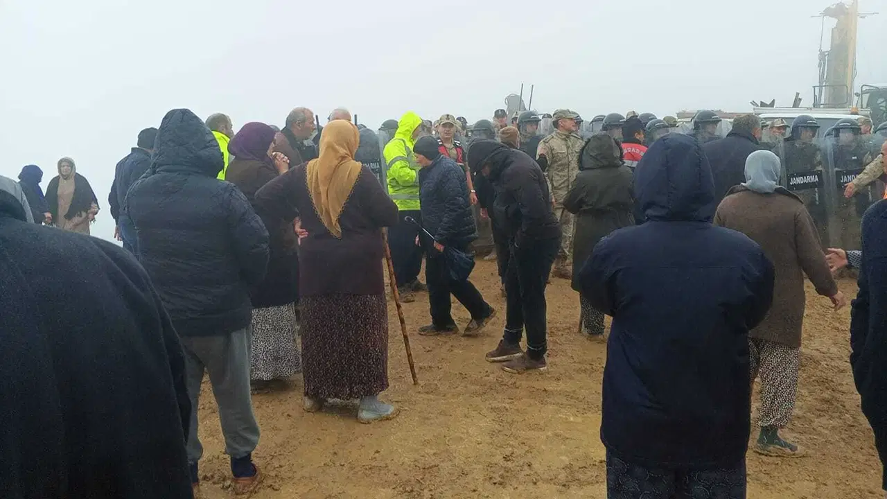 Turnalık Yaylası’ndaki maden protestosunda 20 gözaltı